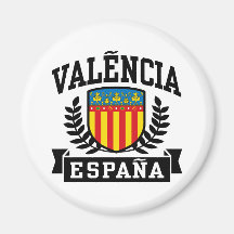 Valencia Espana Fridge Magnets