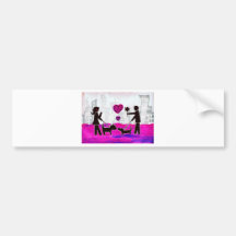 valentine dogs bumper stickers