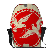 VALENTINE DOVE COURIER BAG