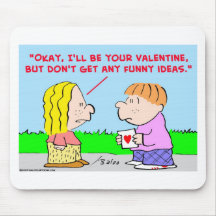 valentine funny ideas mouse pads