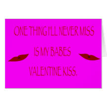 VALENTINE GREETING CARD