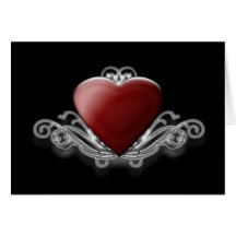 Valentine Heart Greeting Card