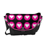 Valentine Hearts Messenger Tote Messenger Bags