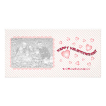 Valentine Hearts Photo Cards