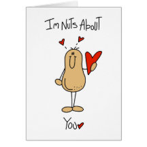 Valentine Nuts About You Card