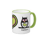 Valentine Owl Pair Mug