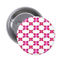 Valentine Turtles Pattern Button