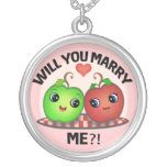 Valentine Wedding Proposal Necklace Pendant