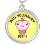Valentine Wedding Proposal Necklace Pendant