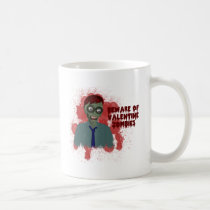 Valentine Zombies Mug mugs