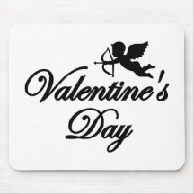 Valentine's day angel mousepads