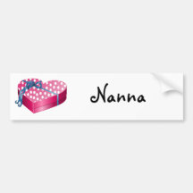 Valentine's Day Candy Bumper Stickers
