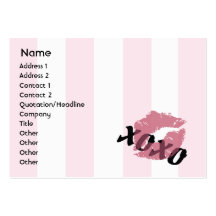 Valentine's Day - Chubby Business Cards