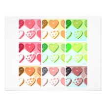Valentine's Day Cookies Custom Invitations