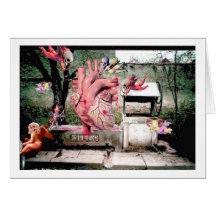 Valentine's Day in the Park Greeting Card