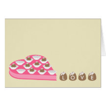 Valentine's Heart Box of Chocolate Candy Love Card