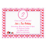 Valentine's Inspired Birthday Invitation