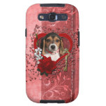 Valentines - Key to My Heart - Beagle Puppy
