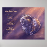 Valentine's Poster with Singing Guinea Pig