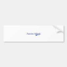 Valparaiso Florida Classic Design Bumper Sticker