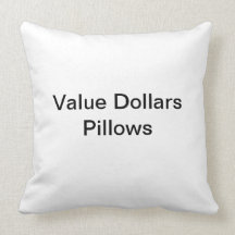 Value Dollars Pillows