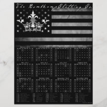 Value Promo Calender Poster Full Color Flyer