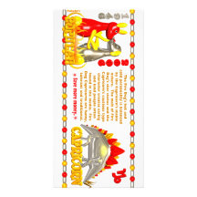 Valxart 2006 1946 2066 zodiac FireDog Capricorn Custom Photo Card