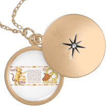 Valxart's 1974 WoodTiger  zodiac born Aries Jewelry