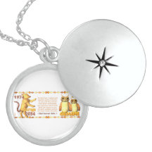 Valxart's 1974 WoodTiger  zodiac born Gemini Custom Jewelry