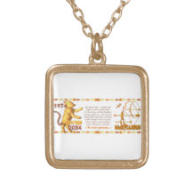 Valxart's 1974 WoodTiger  zodiac born Sagittarius Pendant