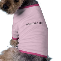 vampire chic doggie shirt