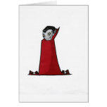 vampire greeting card