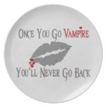 Vampire Love Dinner Plate