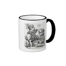 Van Amburgh the Brute Tamer, 1838 Coffee Mugs