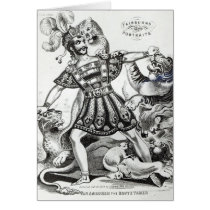 Van Amburgh the Brute Tamer, 1838 cards