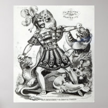 Van Amburgh the Brute Tamer, 1838 Posters