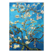 Van Gogh Almond Branches Post-Impressionism Cards