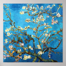 Van Gogh Blossoming Almond Tree (F671) Fine Art Print