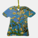 Van Gogh; Blossoming Almond Tree, Vintage Flowers Christmas Ornaments