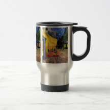 Van Gogh; Cafe Terrace at Night, Vintage Fine Art Mug