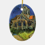 Van Gogh Church at Auvers Christmas Ornament