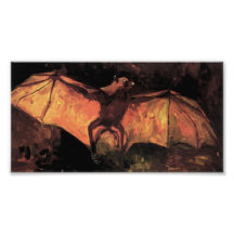 Van Gogh Flying Fox Print Photographic Print