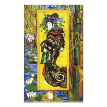 Van Gogh Japonaiserie Oiran Print Photograph
