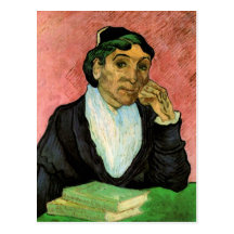 Van Gogh, L'Arlesienne (Madame Ginoux) Postcard