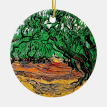 Van Gogh - Olive Trees Christmas Ornament