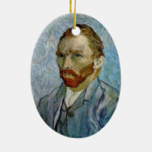 Van Gogh Self-Portrait Christmas Ornament
