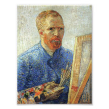 Van Gogh Self Portrait Photo Print