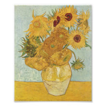 Van Gogh Sunflowers Photo Art