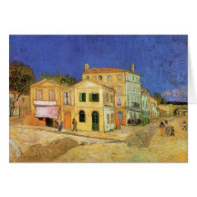 Van Gogh; Vincent's House in Arles (Yellow House) Card