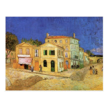 Van Gogh; Vincent's House in Arles (Yellow House) Post Card